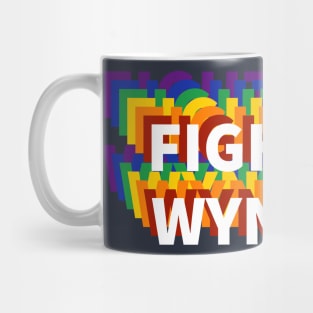 Fight For Wynonna Rainbow Mug